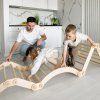 BusyKids Large folding climbing set unvarnished