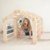 BusyKids Large folding climbing set unvarnished