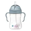 B.box první hrneček s brčkem 240 ml modrý
