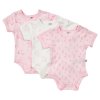 Pippi Baby Bodysuit with Short Sleeves 3pcs 1472-500  3 pieces per pack