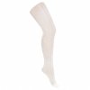 openwork pantyhose white