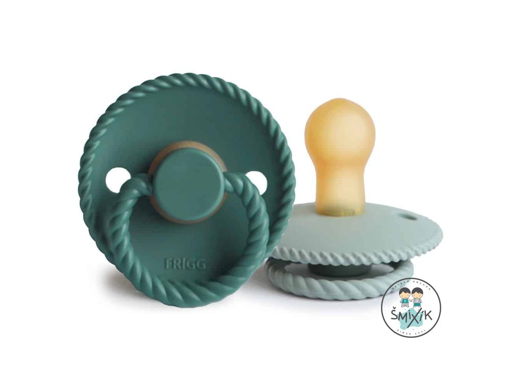 DVOJBALENIE CUMLÍKOV FRIGG ROPE SAGE/ VINTAGE GREEN, 0-6M, KAUČUK