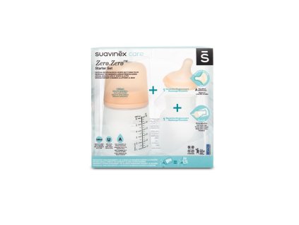 SUAVINEX | ZERO ZERO Anti-koliková fľaša 180ml A - SADA