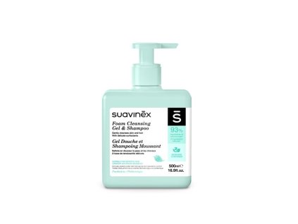 SUAVINEX | Penový gél - šampón - 500 ml
