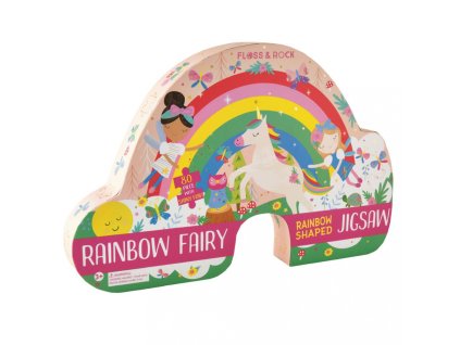 40P3602 Floss&Rock Puzzle Rozprávková Dúha 80ks