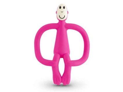 HRYZÁTKO A ZUBNÁ KEFKA MATCHSTICK MONKEY RUŽOVÁ