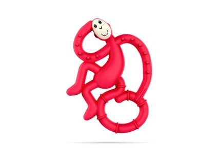 MINI MONKEY HRYZÁTKO S ANTIMIKROBIÁLNYM POVRCHOM BIOCOTE RUBÍNOVÁ