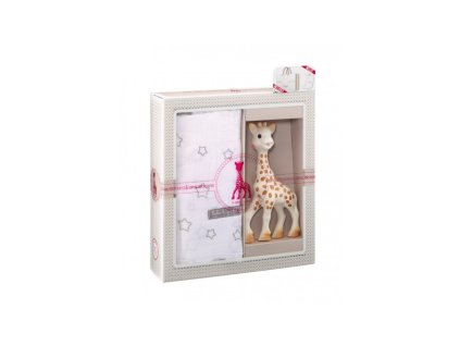 vulli darkovy set zirafa sophie zavinovaci plena