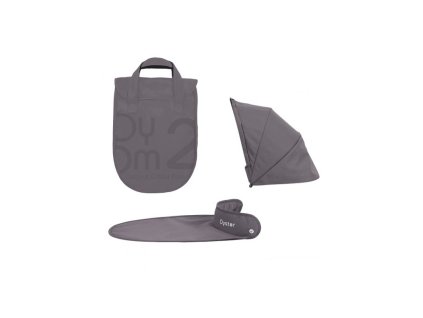babystyle oyster 2 max colour pack na korbu slate grey 2016