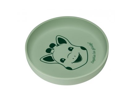 vulli silikonovy talirek zirafa sophie