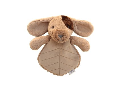 ob designs mazlik plysovy pejsek taupe tmava skvrna