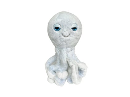 ob designs plysova chobotnice 38 cm soft blue
