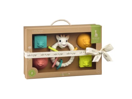 vulli darkovy set sopure kousaci krouzek 2 micky 2 kostky