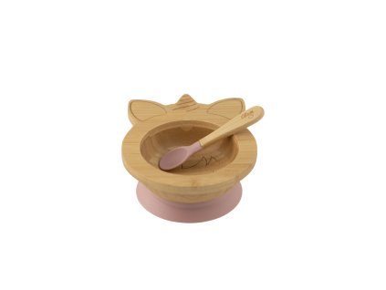 citron bambusova miska s prisavkou a lzicka jednorozec