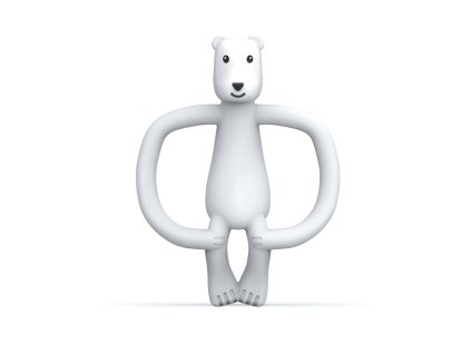 HRYZADLO A ZUBNÁ KEFKA MATCHSTICK MONKEY POMELO POLAR BEAR – ĽADOVÝ MEDVEĎ