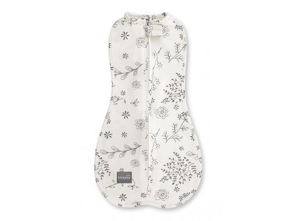 Zavinovačka Sleepee First Step Swaddle s čiapočkou zdarma Bloom