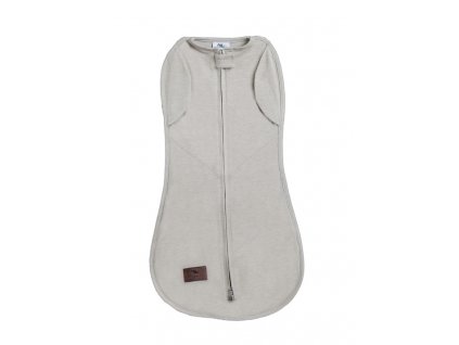 Zavinovačka Sleepee Second Step Swaddle s čiapočkou zdarma bežová