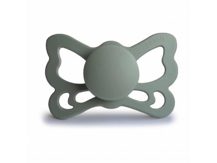 ANATOMICKÝ CUMLÍK FRIGG BUTTERFLY SAGE, 6-18M, SILIKÓN