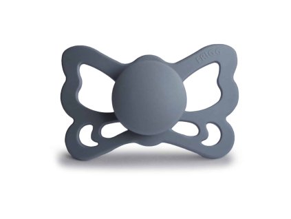 ANATOMICKÝ CUMLÍK FRIGG BUTTERFLY GREAT GRAY, 6-18M, SILIKÓN