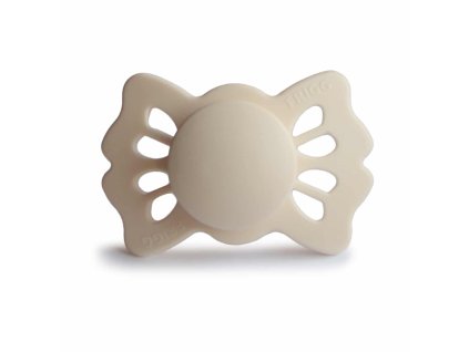 SYMETRICKÝ CUMLÍK FRIGG LUCKY CREAM, 0-6M, SILIKÓN