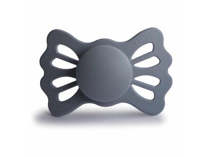 SYMETRICKÝ CUMLÍK FRIGG LUCKY GREAT GRAY, 6-18M, SILIKÓN