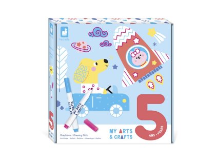 Janod My arts&crafts Príprava na písanie od 5 rokov