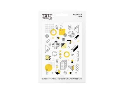 TATTonMe Vodeodolné dočasné tetovačky Geometria mix
