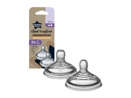 Náhradný cumlík na fľašku hustá strava, 6+, 2ks