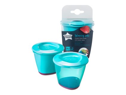 Nádobky na jedlo s mäkkým dnom Explora 2 ks