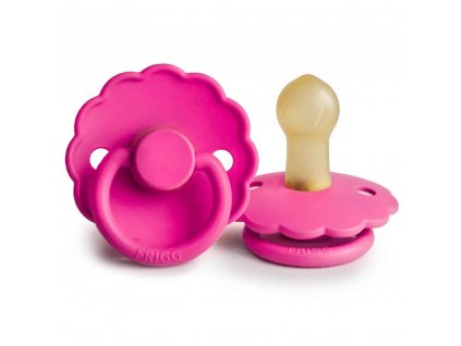 OKRÚHLY CUMLÍK FRIGG DAISY FUCHSIA, 0-6M, KAUČUK