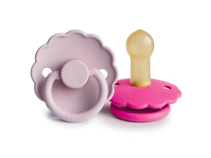 DVOJBALENIE CUMLÍKOV FRIGG DAISY SOFT LILAC/ FUCHSIA, 6-18M, KAUČUK