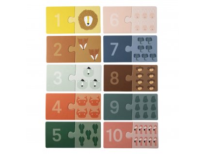 Počítacie puzzle Trixie