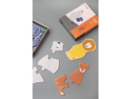 Puzzle zvieratá Trixie Baby