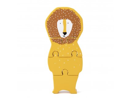 Drevené puzzle zvieratko - Mr. Lion