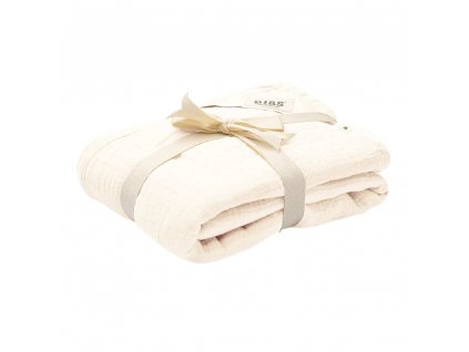 BIBS muselinova zavinovacka z BIO bavlny Ivory
