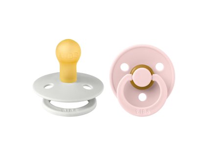 BIBS Colour cumliky z prirodneho kaucuku 2ks Haze Blossom velkost 1
