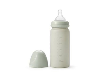 60252100184na glass feeding bottle mineral green open ss22 pp