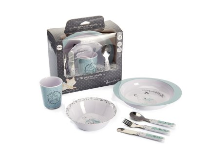 Thermobaby Melamínový set nádobiek, Forest