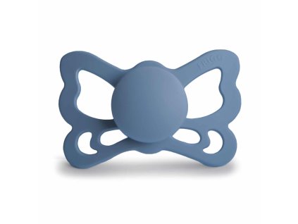 ANATOMICKÝ CUMLÍK FRIGG BUTTERFLY OCEAN VIEW, 6-18M, SILIKÓN