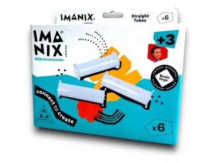 PRÍSLUŠENSTVO IMANIX SLIDE STRAIGHT TUBES - 6 KUSOV