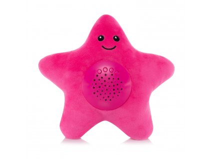 Zopa Plyšová hračka s projektorom Hviezda, Pink