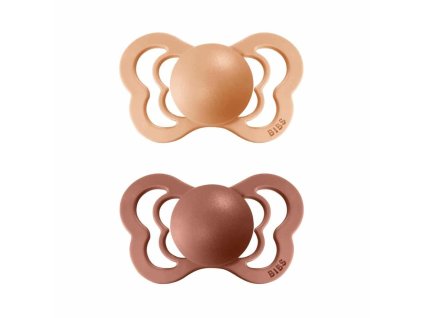 BIBS Couture anatomické cumlíky zo silikónu 2ks - veľkost 2