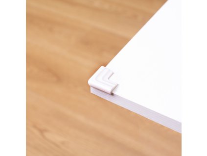 Zopa Gumová ochrana rohov 8ks, off white