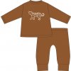 Meyco Detské pyžamo 74/80 Cheetah/Uni - Camel