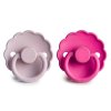 DVOJBALENIE CUMLÍKOV FRIGG DAISY SOFT LILAC/ FUCHSIA, 6-18M, KAUČUK