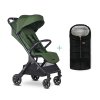 EASYWALKER Kočík športový Jackey2 Deep Green + PETITE&MARS fusak Jibot