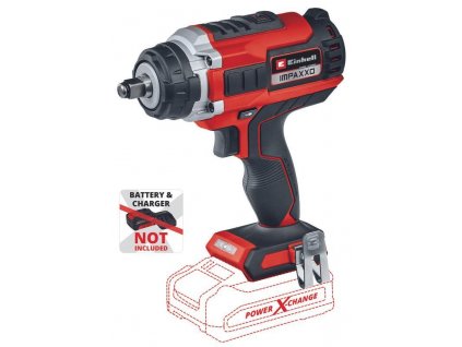 Einhell IMPAXXO 18/400 Aku bezuhlíkový rázový utahovák 18V, 400Nm,1/2",bez aku a nabíječky