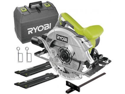 Ryobi RCS1600-KSR Okružní pila 1 600W,190mm, laser, 2x vodicí lišta, kufr