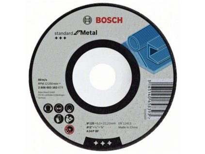 Bosch 2608603181 Hrubovací kotouč profilovaný Standard for Metal 115mm