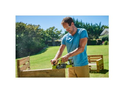 Ryobi R18PL-0 Hoblík ONE+ 18V, záběr 82mm, bez aku a nabíječky + prodloužená záruka 2+1 rok ZDARMA + SMservis - bezstarostné zajištění opravy